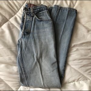 Levi’s Vintage High-Rise Light Wash Jeans